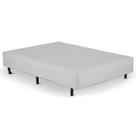 Cama Box CASAL Universal Cosmopolita Branco - 138x188 Cama Box CASAL Universal Cosmopolita Branco - 138x188