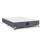 Cama Box Castor Casal Suede Cinza 138x188x27cm Cama Box Castor Casal Suede Cinza 138x188x27cm