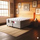 Cama Box Castor King Sleep Max Espuma D33 19X203X65Cm