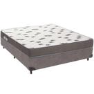 Cama Box Cinza E Colchão Light Espuma D33 Casal Ortobom Cama Box Cinza E Colchão Light Espuma D33 Casal Ortobom