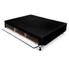 Cama Box Closet Casal Poli Tecido Black (138x188x23) - Castor