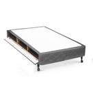 Cama Box Closet Solteiro Poli Tecido Gray (78x188x27) - Castor