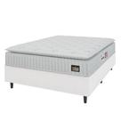 Cama Box Colchão Casal Espuma D33 Vangogh Pillow Top 138x188x67cm Linho Branco Hellen - Suporta até 120kg por Pessoa Cama Box Colchão Casal Espuma D33 Vangogh Pillow Top 138x188x67cm Linho Branco Hellen - Suporta até 120kg por Pessoa