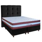 Cama Box + Colchão Casal Legaccy Paropas + Cabeceira