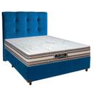 Cama Box + Colchão Casal Molas Ensacadas Legriff Sankonfort + Cabeceira Estofada Cama Box + Colchão Casal Molas Ensacadas Legriff Sankonfort + Cabeceira Estofada