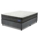 Cama Box Colchão Casal Ortopédico D33 Euro Pillow Ultra 138x188x63cm