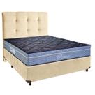 Cama Box + Colchão Casal Petrus Paropas + Cabeceira Cama Box + Colchão Casal Petrus Paropas + Cabeceira