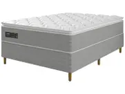Cama Box + Colchão Casal Umaflex