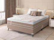 Cama Box + Colchão Castor Casal Premium Niponpedic One Face Tecnopedic 138x188x59cm Cama Box + Colchão Castor Casal Premium Niponpedic One Face Tecnopedic 138x188x59cm