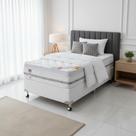 Cama Box + Colchão Castor Com Massageador Solteiro Niponpedic One Face Pocket 88x188x60cm Cama Box + Colchão Castor Com Massageador Solteiro Niponpedic One Face Pocket 88x188x60cm