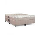 Cama Box + Colchão Castor King Class One Face 193x203x52cm