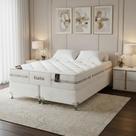 Cama Box + Colchão Castor King Kingdom Aloe Vera Double Face Pocket 180x200x32cm