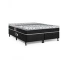 Cama Box + Colchão Castor Queen Class One Face Tecnopedic 158x198x52cm