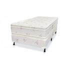 Cama Box + Colchão Castor Solteiro Hotel Collection Fire Retardant Double Face Pocket 88x188x60cm