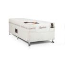 Cama Box + Colchão Castor Solteiro Kingdom Aloe Vera Double Face Pocket 96x203x59cm