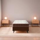 Cama box + Colchão ISO 150 D45 Solteirão(108x198)-Ortobom