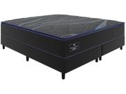 Cama Box + Colchão King Gazin Bipartido