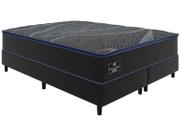 Cama Box + Colchão Queen Gazin de Molas Ensacadas