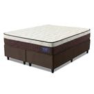 Cama Box Colchão Queen Molas Superlastic Euro Pillow Start 158x198x62cm Apolo