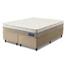 Cama Box Colchão Queen Molas Superlastic Euro Pillow Start 158x198x62cm Apolo Bege
