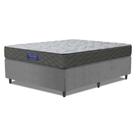 Cama Box Colchão Queen Ortopédico Espuma D33 Hiper Desmontável 158x198x57cm Cinza Cama Box Colchão Queen Ortopédico Espuma D33 Hiper Desmontável 158x198x57cm Cinza