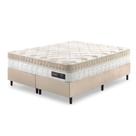 Cama Box Colchão Queen Size com Molas Ensacadas Zeus 158x198x70cm