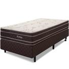 Cama Box Colchão Solteirão 100% Espuma Dupla Face Antialérgico 97x203x56cm - BF Colchões Cama Box Colchão Solteirão 100% Espuma Dupla Face Antialérgico 97x203x56cm - BF Colchões