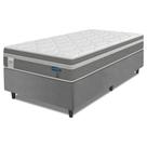 Cama Box Colchão Solteiro Molas Ensacadas Euro In Up 88x188x64cm Cinza / Branco Probel - Suporta até 110kg por Pessoa Cama Box Colchão Solteiro Molas Ensacadas Euro In Up 88x188x64cm Cinza / Branco Probel - Suporta até 110kg por Pessoa