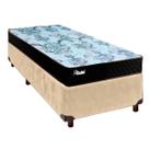 Cama Box + Colchão Solteiro Molas Ensacadas Paropas Cama Box + Colchão Solteiro Molas Ensacadas Paropas