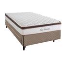 Cama Box com Auxiliar Solteiro Herval New Veneza, 54x88x188 cm, Molas Bonnel