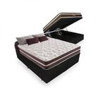 Cama Box Com Baú Casal + Colchão De Molas Classic Prime Cama Box Com Baú Casal + Colchão De Molas Classic Prime