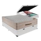 Cama Box Com Baú Casal + Colchão De Molas Ensacadas - Ortobom - AirTech SpringPocket - 138x188x67cm