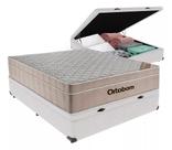 Cama Box Com Baú Casal + Colchão De Molas Ensacadas - Ortobom - AirTech SpringPocket - 138x188x67cm Cama Box Com Baú Casal + Colchão De Molas Ensacadas - Ortobom - AirTech SpringPocket - 138x188x67cm