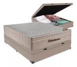 Cama Box Com Baú Casal + Colchão De Molas Ensacadas - Ortobom - AirTech SpringPocket - 138x188x67cm