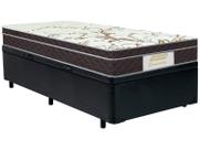 Cama Box com Baú Solteiro (Box + Colchão) Gazin