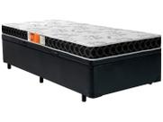 Cama Box Com Baú Solteiro (Box + Colchão) Plumatex Cama Box Com Baú Solteiro (Box + Colchão) Plumatex
