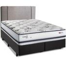 Cama Box com Cabeceira Herval Queen Leeds, 69x158x198 cm, Molas Maxspring Cama Box com Cabeceira Herval Queen Leeds, 69x158x198 cm, Molas Maxspring
