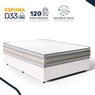 Cama Box com Colchão de Espuma D33 Double Face Territory Hellen Casal 138cm