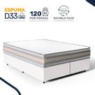 Cama Box com Colchão de Espuma D33 Double Face Territory Hellen Queen 158cm