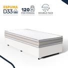 Cama Box com Colchão de Espuma D33 Double Face Territory Hellen Solteiro 88cm