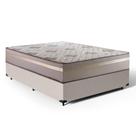 Cama Box com Colchão de Espuma D33 Millenium One Face + 2 Trav Casal 138cm