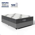 Cama Box com Colchão de Espuma D33 Ortobom Airtech 100 Casal 138cm