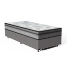 Cama Box com Colchão de Espuma D33 Pillow In Anjos Ortosleep Solteiro King 96cm Cama Box com Colchão de Espuma D33 Pillow In Anjos Ortosleep Solteiro King 96cm