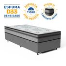 Cama Box com Colchão de Espuma D33 Pillow In DAngelis Ortosleep Solteiro 78 cm