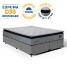 Cama Box com Colchão de Espuma D33 Pillow Top Maxx Queen 158 cm Cama Box com Colchão de Espuma D33 Pillow Top Maxx Queen 158 cm