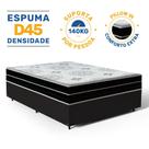 Cama Box com Colchão de Espuma D45 Pillow In Anjos OrtoConfort Casal 138 cm
