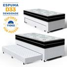 Cama Box com Colchao de Espuma D45 Pillow In DAngelis OrtoConfort com Auxiliar de Espuma Unique Solteiro 88 cm Cama Box com Colchao de Espuma D45 Pillow In DAngelis OrtoConfort com Auxiliar de Espuma Unique Solteiro 88 cm