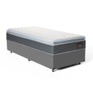 Cama Box com Colchão de Espuma D45 Pillow Top Fort Comfort Solteiro 88cm