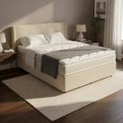 Cama Box com Colchão de Espuma D45 Pillow Top Ortopédico Domo Casal 138cm