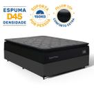 Cama Box com Colchão de Espuma D45 Pillow Top Suport Prime Casal 138 cm